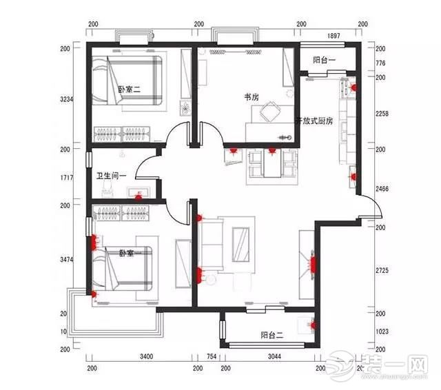 房子户型平面图