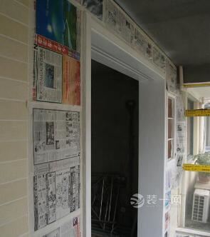 135平三室一厅油漆装修施工图